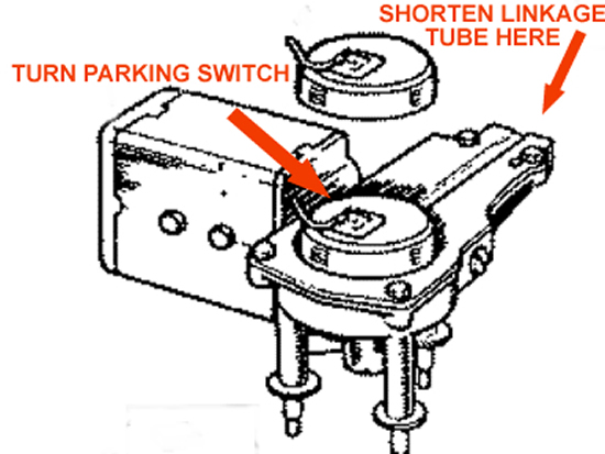 Sunbeam Alpine Wiper Motor